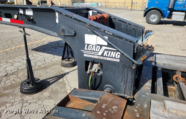 image for item DJ1703 2000 Load King HDD503  lowboy equipment trailer
