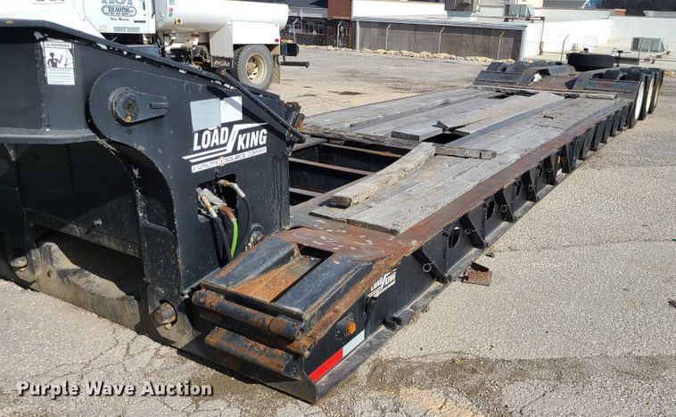 image for item DJ1703 2000 Load King HDD503  lowboy equipment trailer