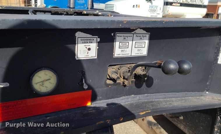 image for item DJ1703 2000 Load King HDD503  lowboy equipment trailer