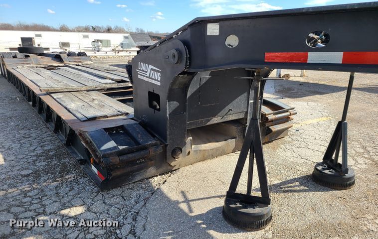 image for item DJ1703 2000 Load King HDD503  lowboy equipment trailer