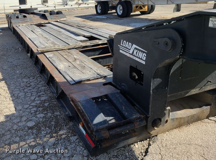 image for item DJ1703 2000 Load King HDD503  lowboy equipment trailer