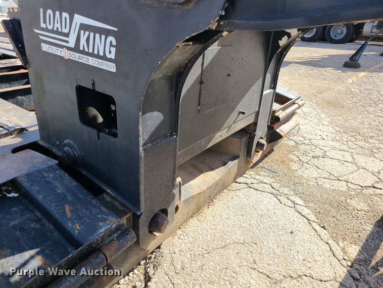 image for item DJ1703 2000 Load King HDD503  lowboy equipment trailer