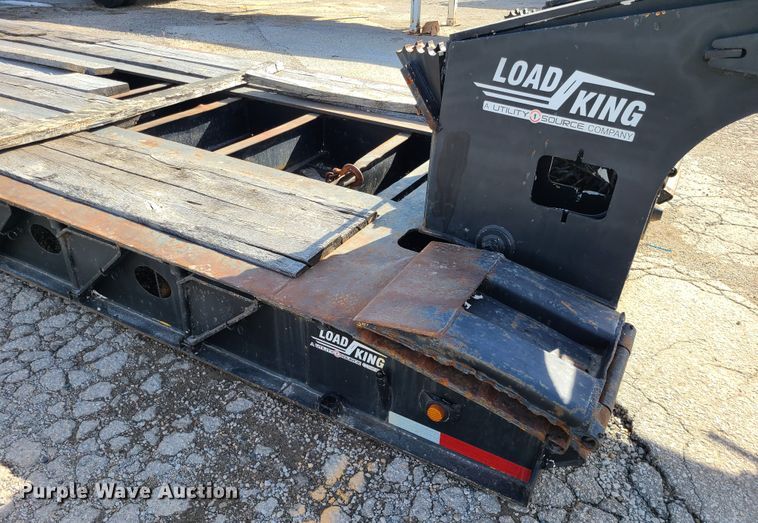 image for item DJ1703 2000 Load King HDD503  lowboy equipment trailer
