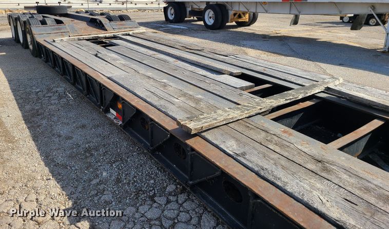 image for item DJ1703 2000 Load King HDD503  lowboy equipment trailer