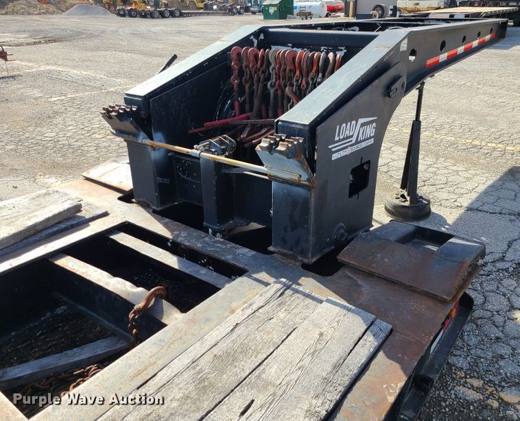 image for item DJ1703 2000 Load King HDD503  lowboy equipment trailer