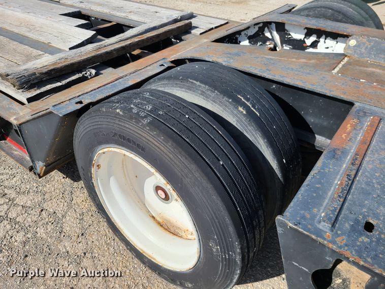 image for item DJ1703 2000 Load King HDD503  lowboy equipment trailer