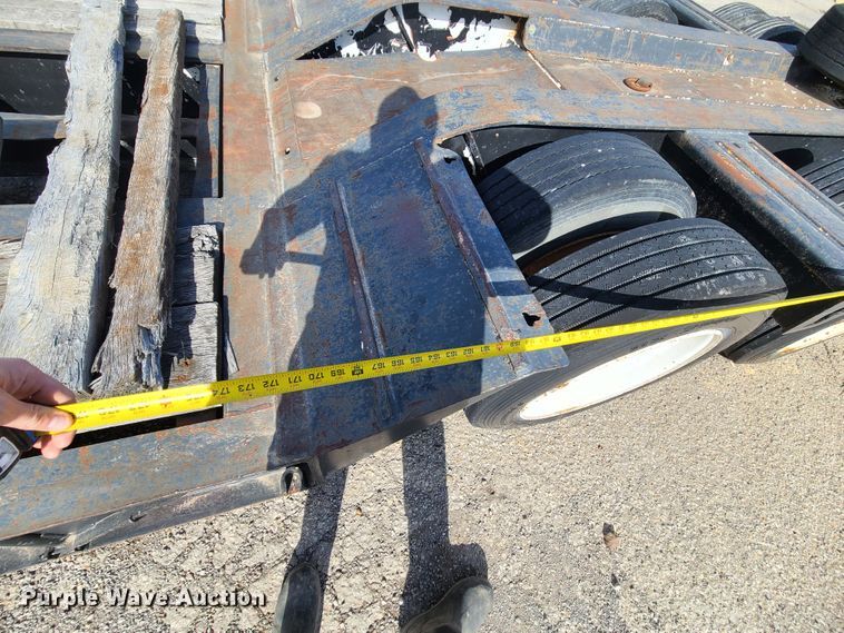 image for item DJ1703 2000 Load King HDD503  lowboy equipment trailer