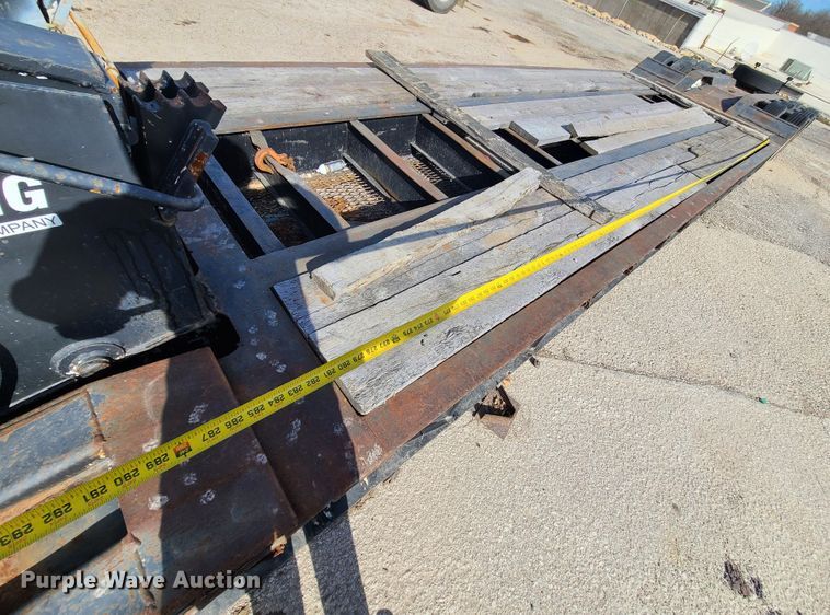 image for item DJ1703 2000 Load King HDD503  lowboy equipment trailer