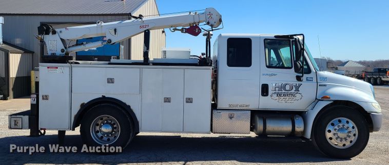 image for item DJ1704 2012 International 4300  utility / service truck