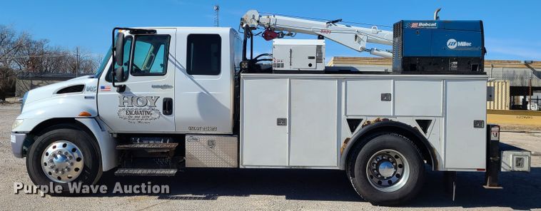 image for item DJ1704 2012 International 4300  utility / service truck