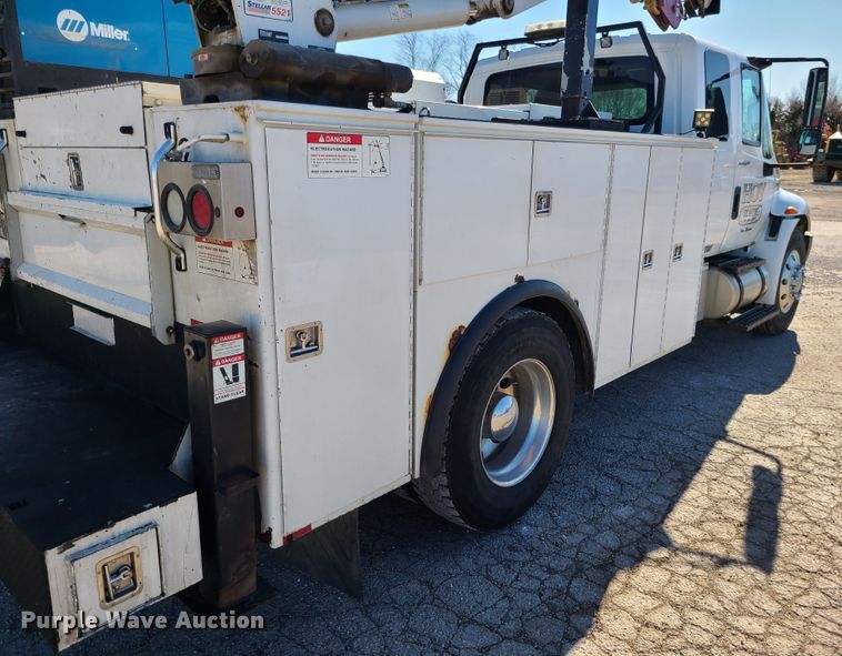 image for item DJ1704 2012 International 4300  utility / service truck