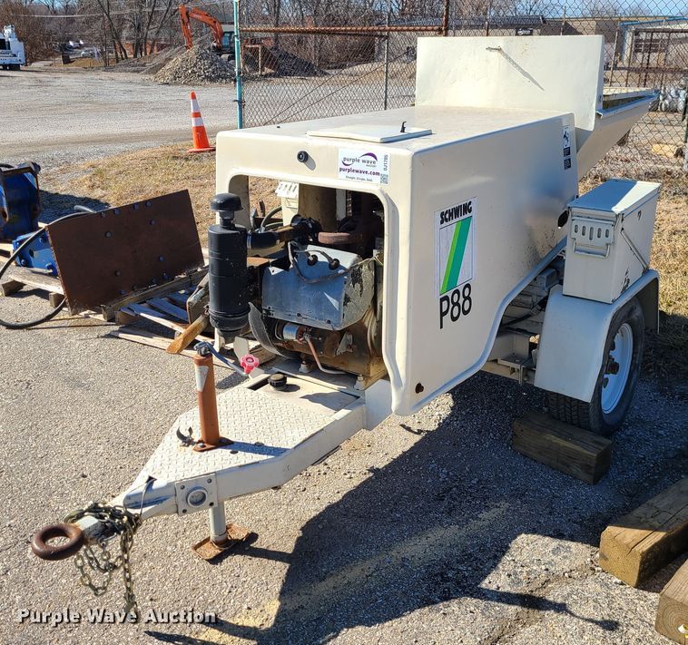 image for item DJ1705 Schwing P88  concrete pump
