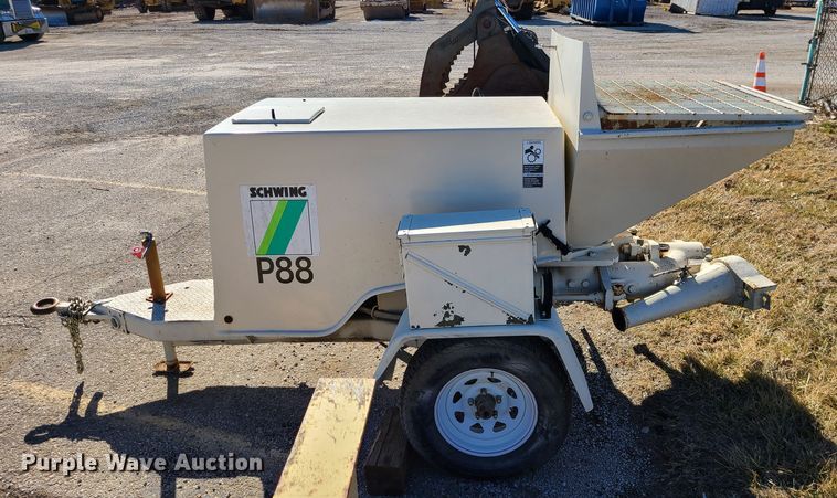 image for item DJ1705 Schwing P88  concrete pump
