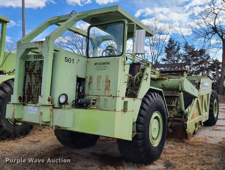 image for item DJ1708 1971 Terex S11E  elevating scraper