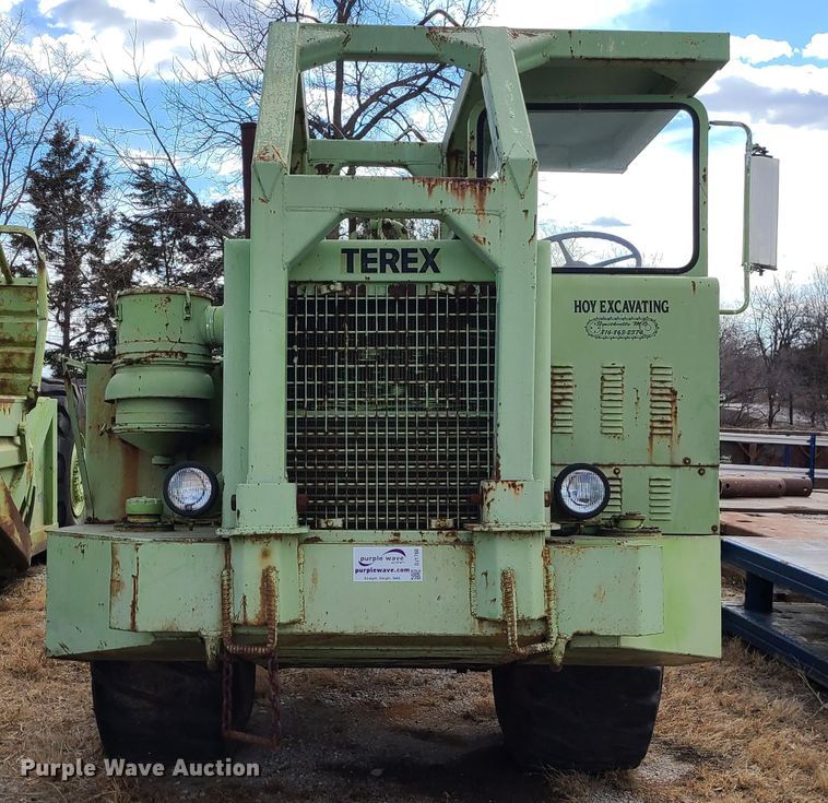 image for item DJ1708 1971 Terex S11E  elevating scraper