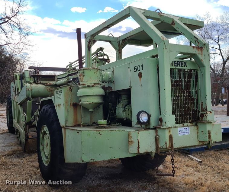 image for item DJ1708 1971 Terex S11E  elevating scraper