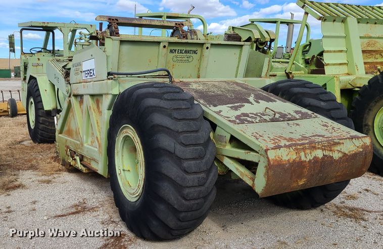 image for item DJ1708 1971 Terex S11E  elevating scraper