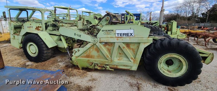 image for item DJ1708 1971 Terex S11E  elevating scraper