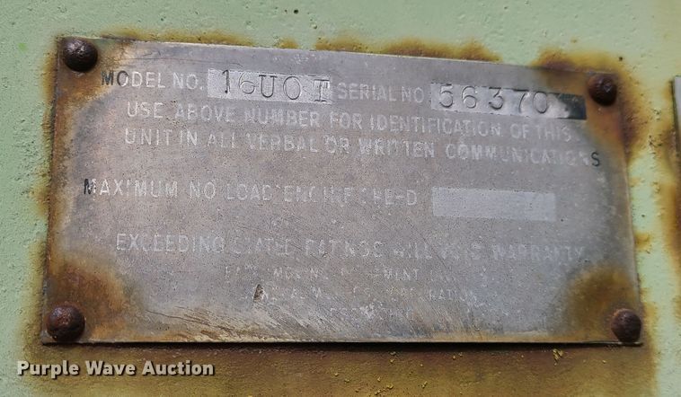 image for item DJ1708 1971 Terex S11E  elevating scraper