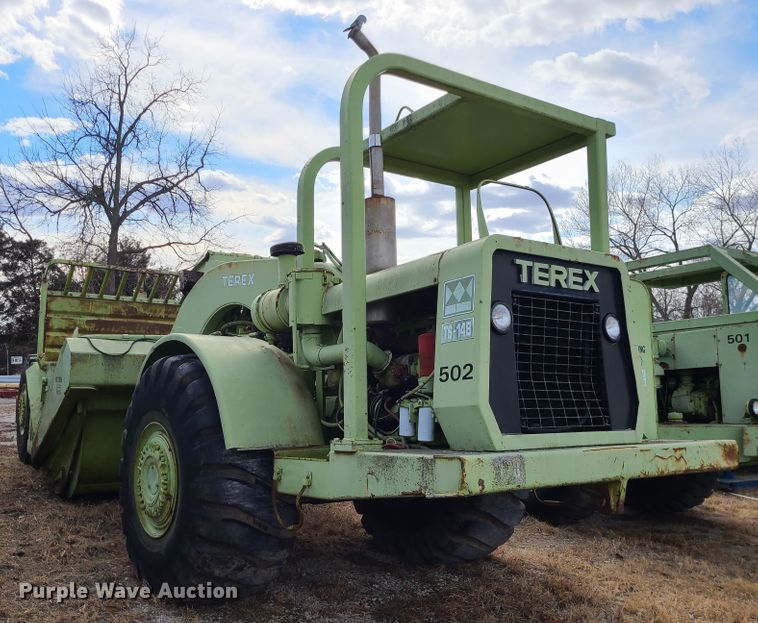 image for item DJ1709 1960 Terex TS-14B  conventional scraper