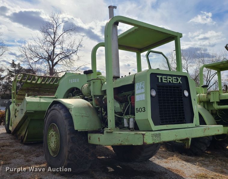 image for item DJ1710 1983 Terex TS-14B  conventional scraper