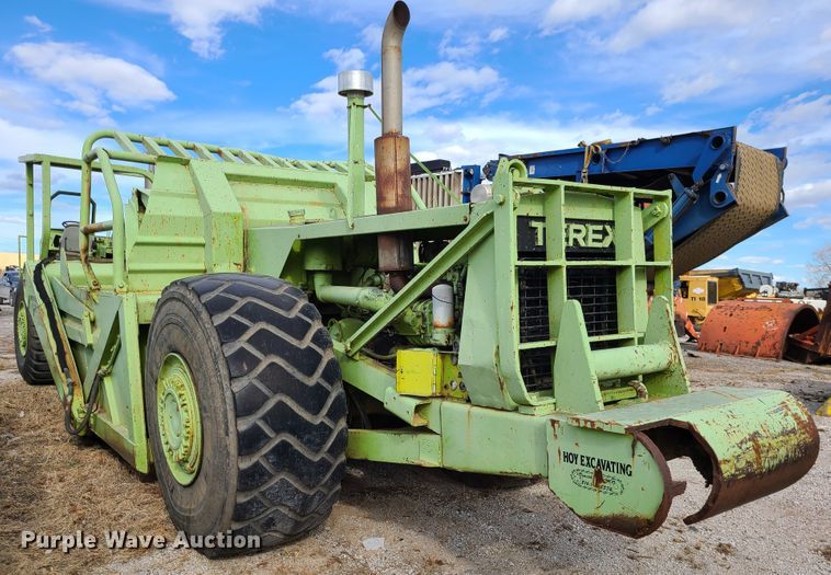 image for item DJ1710 1983 Terex TS-14B  conventional scraper