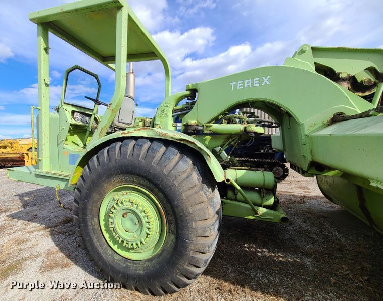 image for item DJ1710 1983 Terex TS-14B  conventional scraper