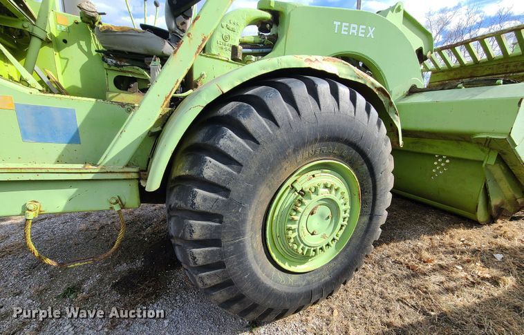 image for item DJ1710 1983 Terex TS-14B  conventional scraper