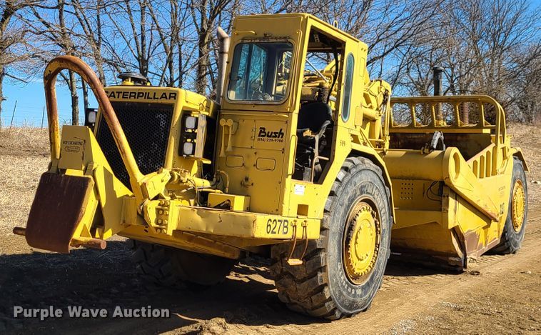 image for item DJ1722 1984 Caterpillar 627B  conventional scraper