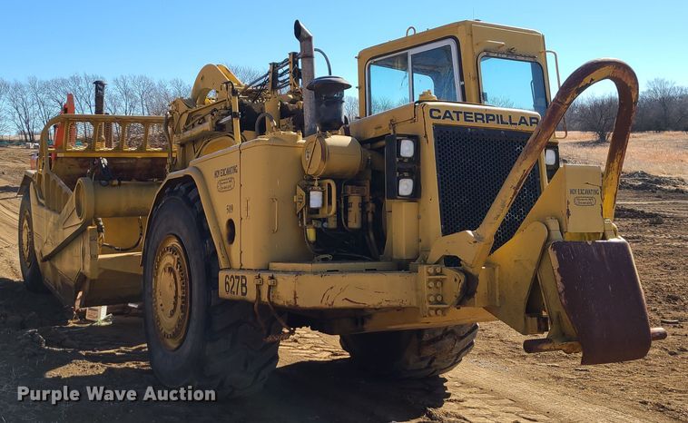 image for item DJ1722 1984 Caterpillar 627B  conventional scraper