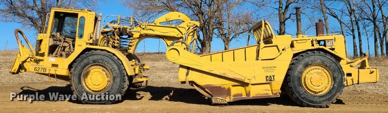 image for item DJ1722 1984 Caterpillar 627B  conventional scraper