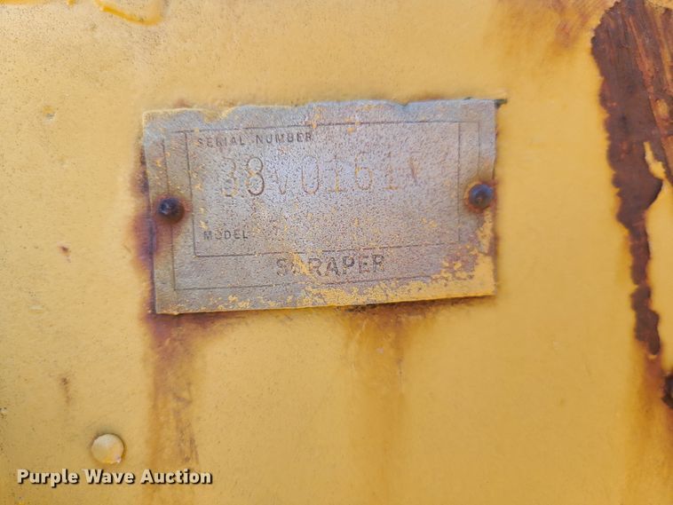 image for item DJ1722 1984 Caterpillar 627B  conventional scraper