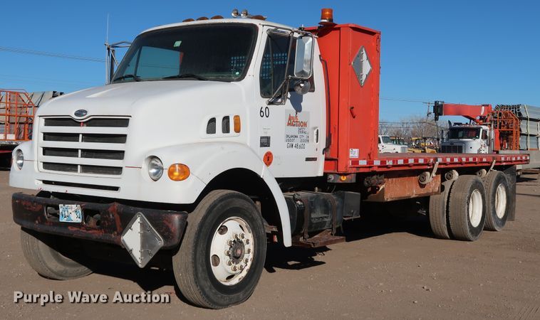 image for item DK3560 2000 Sterling LT7500  flatbed truck
