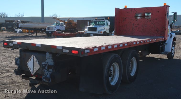 image for item DK3560 2000 Sterling LT7500  flatbed truck
