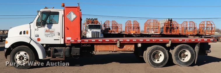 image for item DK3560 2000 Sterling LT7500  flatbed truck
