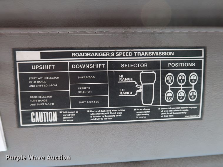 image for item DK3560 2000 Sterling LT7500  flatbed truck