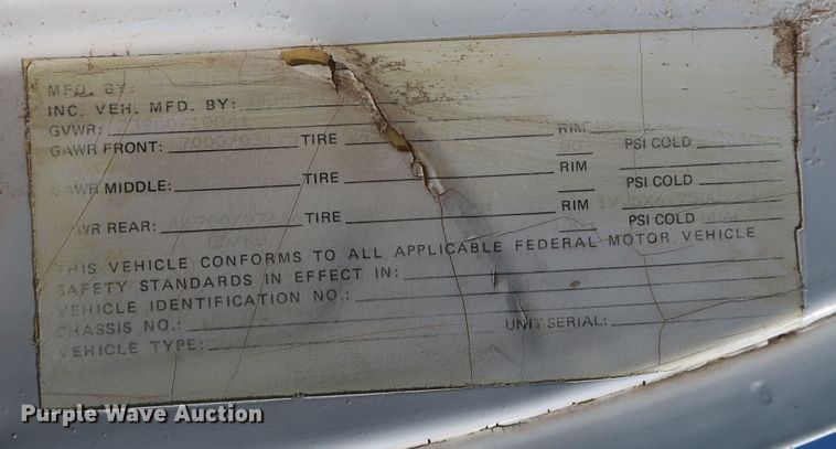 image for item DK3566 1992 GMC C5500  pressure digger truck