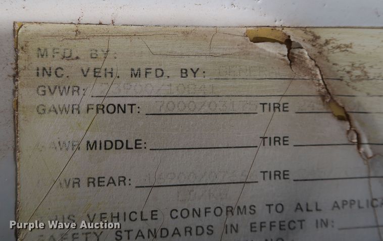 image for item DK3566 1992 GMC C5500  pressure digger truck