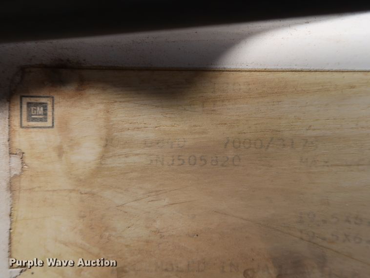 image for item DK3566 1992 GMC C5500  pressure digger truck