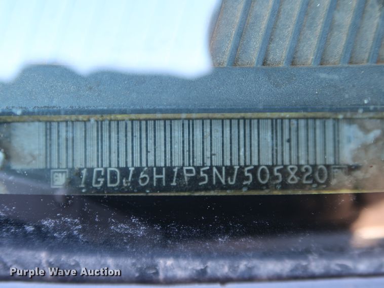 image for item DK3566 1992 GMC C5500  pressure digger truck