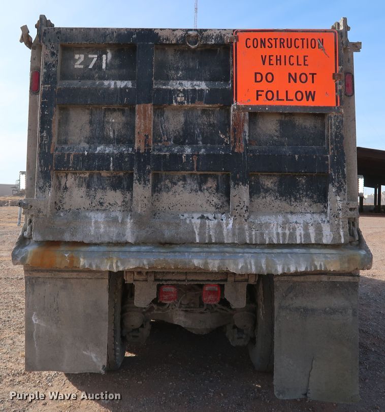 image for item DK3573 2008 Mack GU713  dump truck