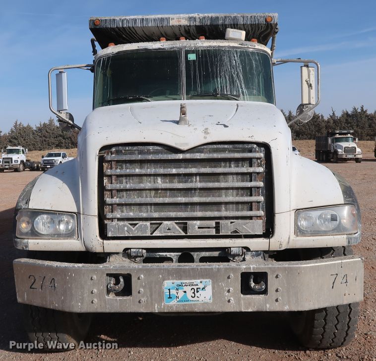 image for item DK3574 2009 Mack GU713  dump truck