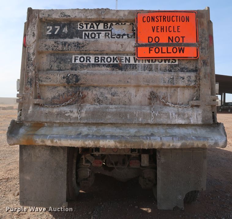 image for item DK3574 2009 Mack GU713  dump truck