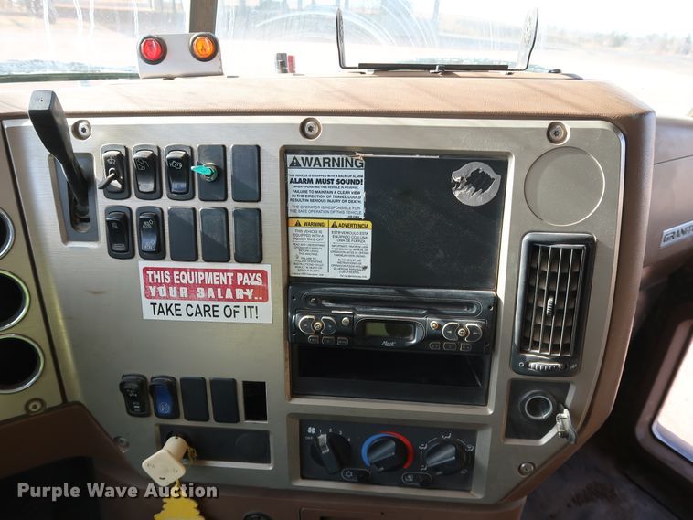 image for item DK3574 2009 Mack GU713  dump truck