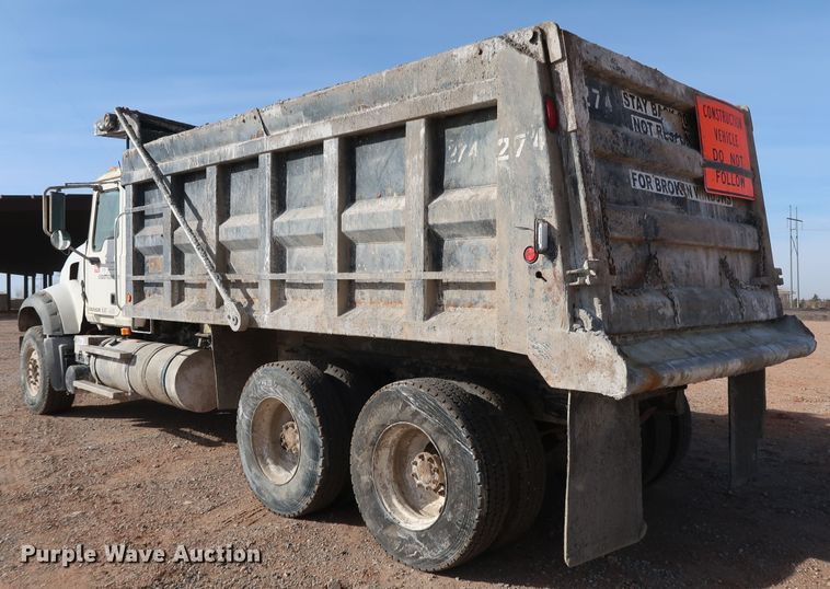 image for item DK3574 2009 Mack GU713  dump truck