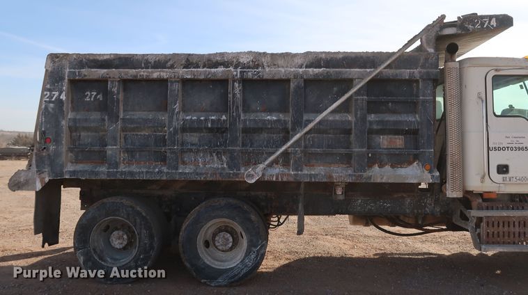 image for item DK3574 2009 Mack GU713  dump truck