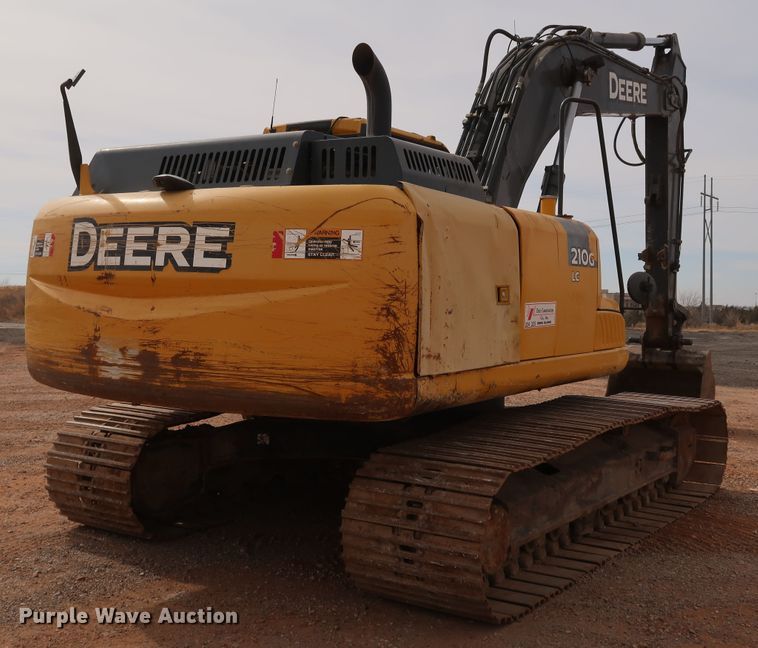 image for item DK3581 2015 John Deere 210G LC  excavator