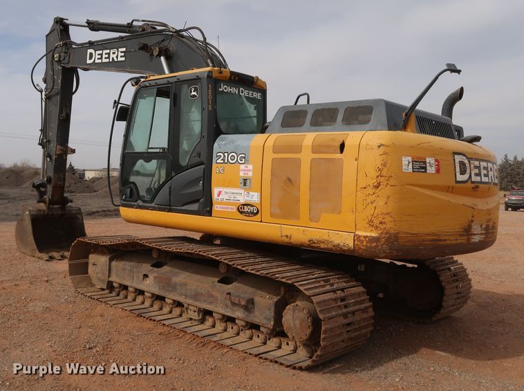 image for item DK3581 2015 John Deere 210G LC  excavator
