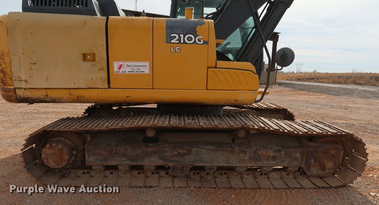 image for item DK3581 2015 John Deere 210G LC  excavator