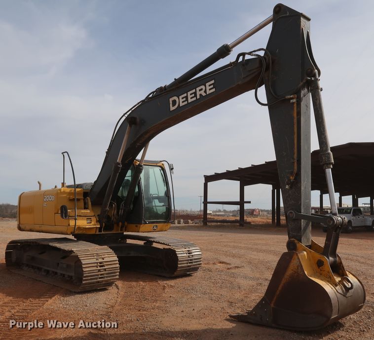 image for item DK3582 2008 John Deere 200D LC  excavator